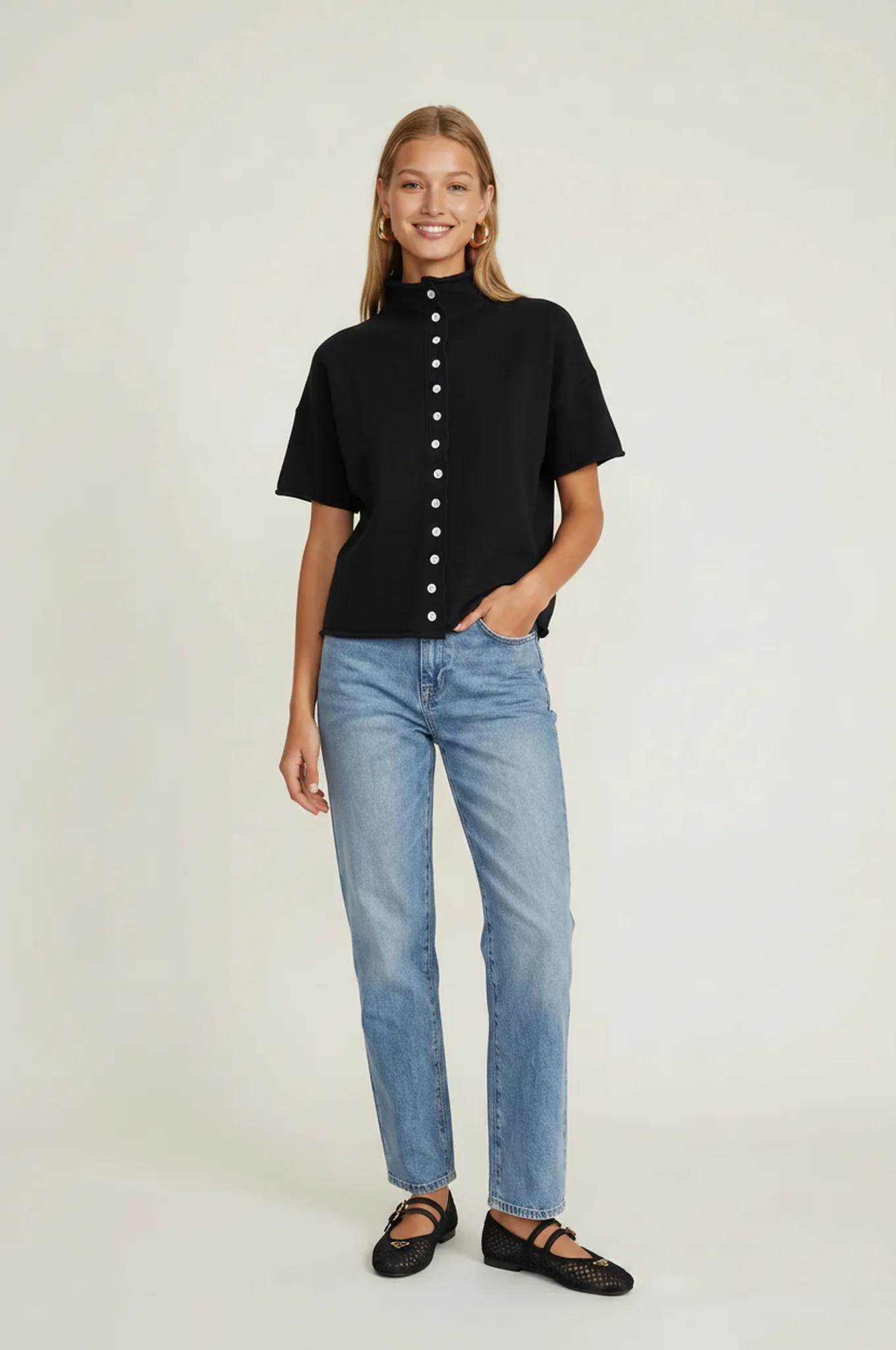 Shine Me Blind Me Short Sleeve Cardigan - Image 2