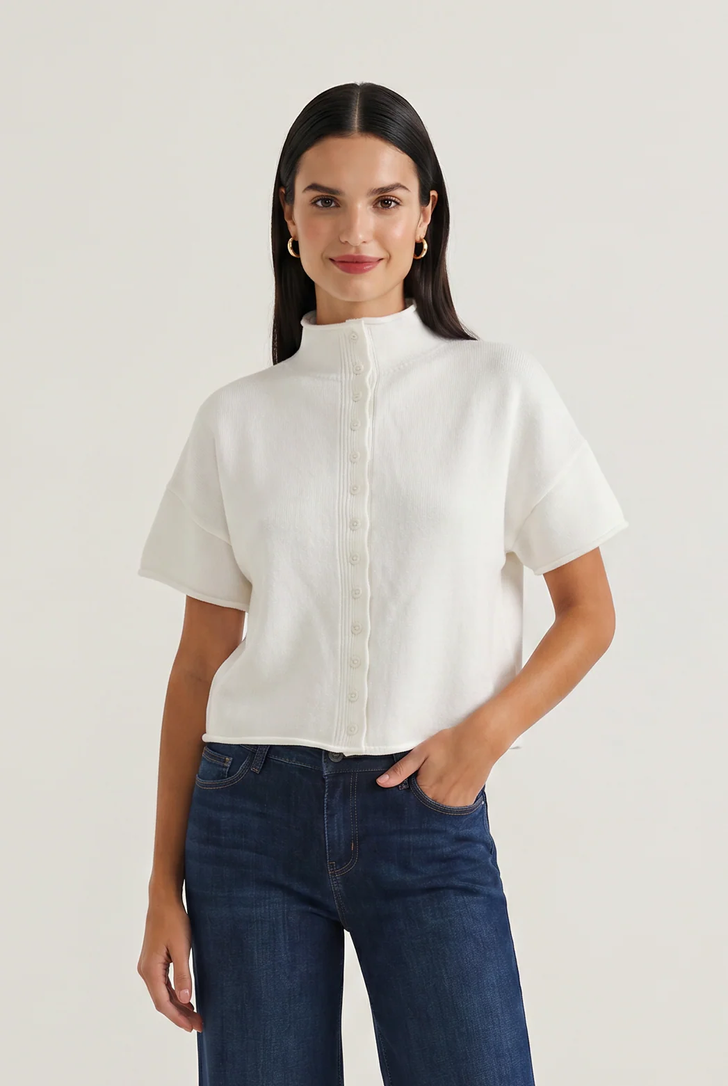 Shine Me Blind Me Short Sleeve Cardigan - Image 5