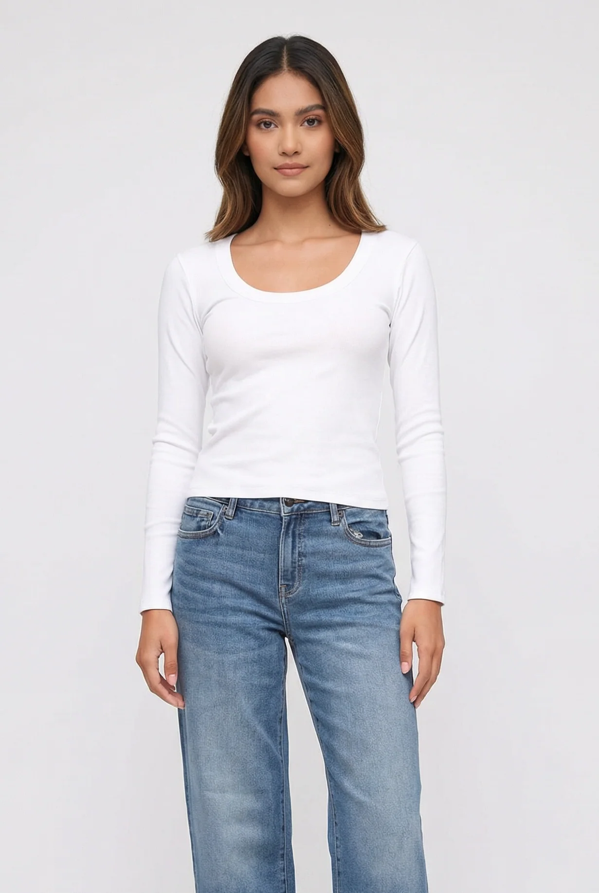 Sirena Ribbed Long Sleeve - Image 5