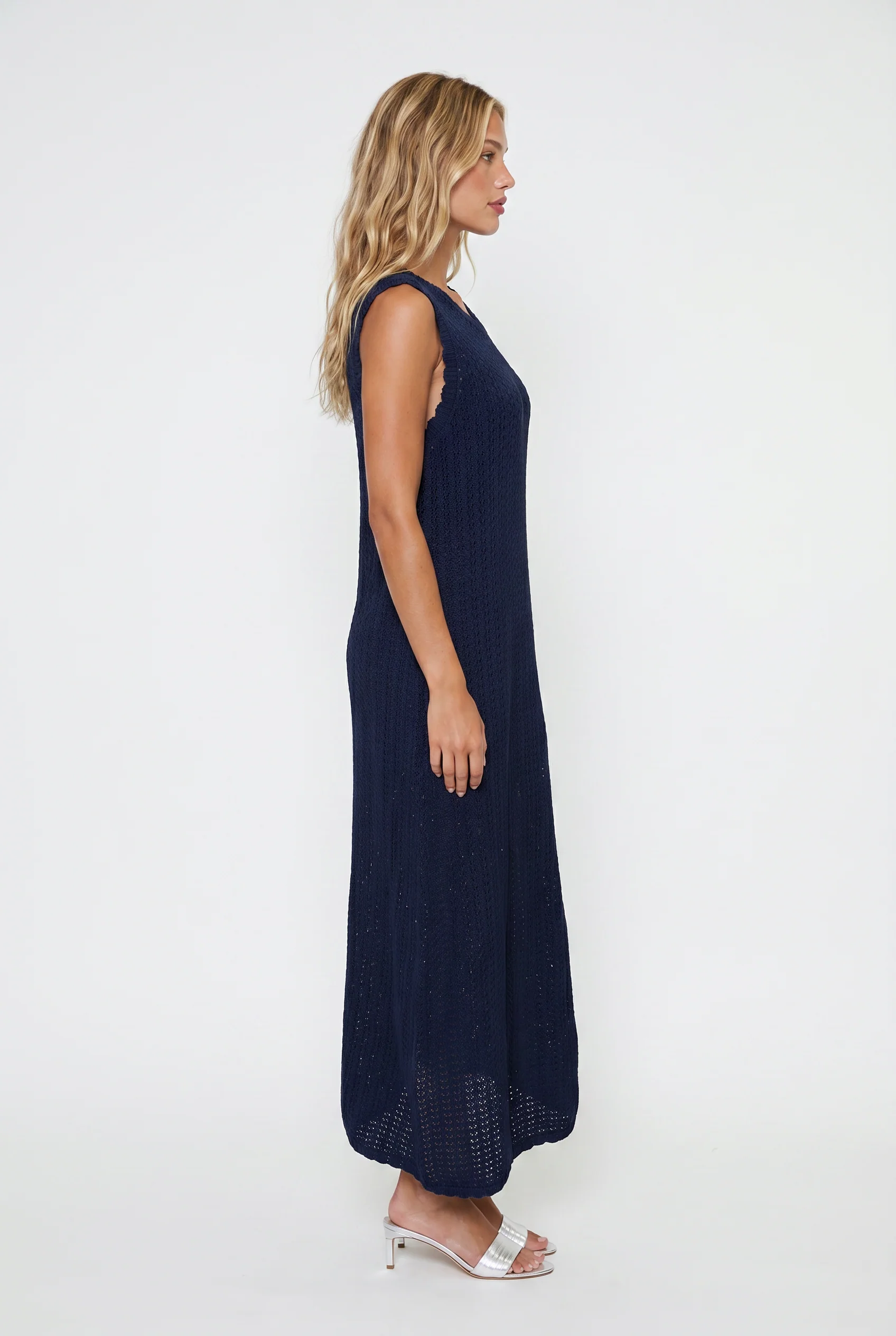 Sunriser Crochet Tie Back Dress - Image 7