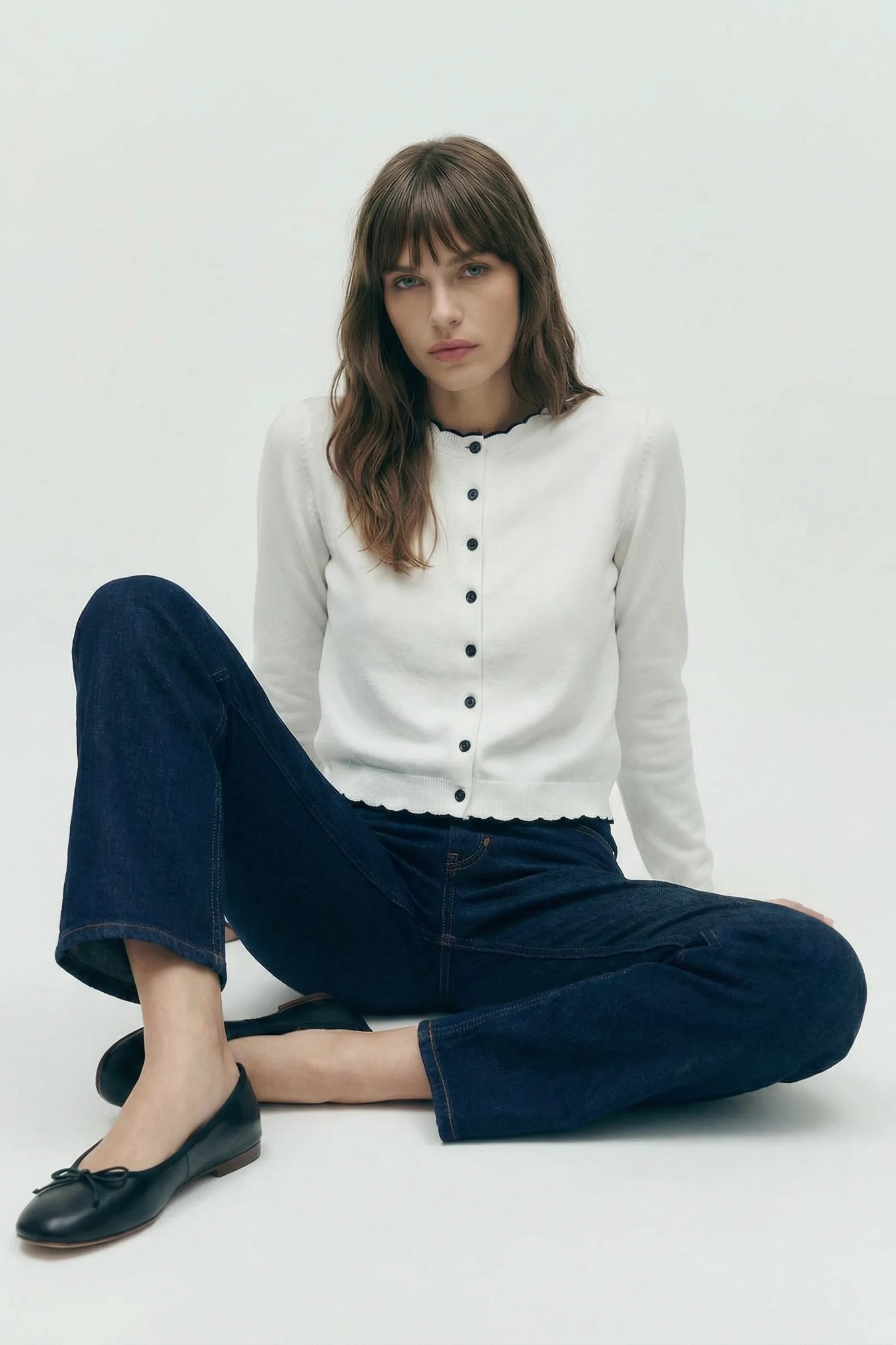 Tribeca Scallop Cardigan - Image 5
