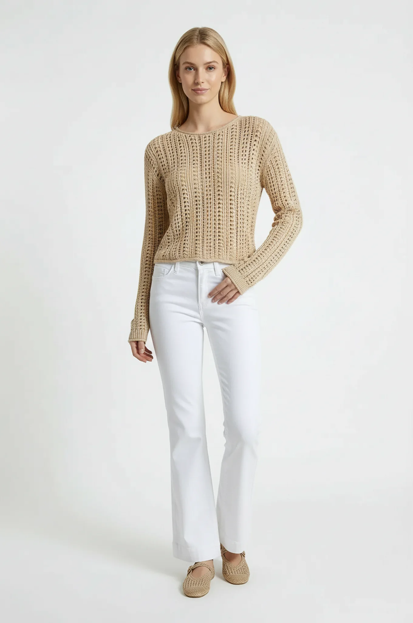 Tummy Control Mid Rise Flare - Image 2