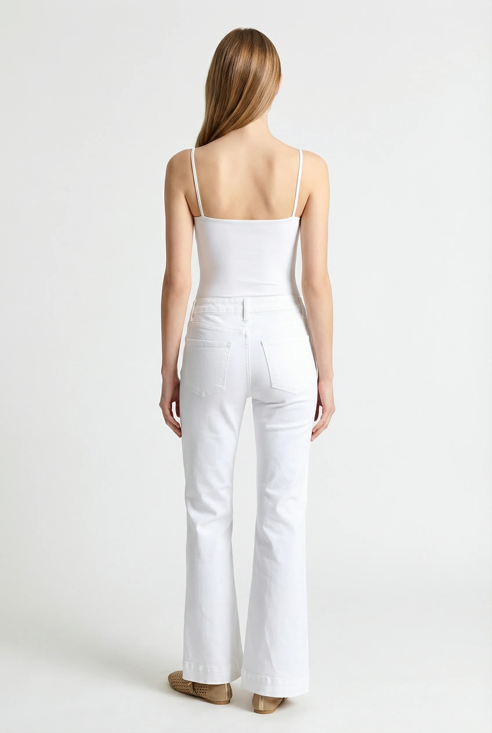 Tummy Control Mid Rise Flare - Image 4