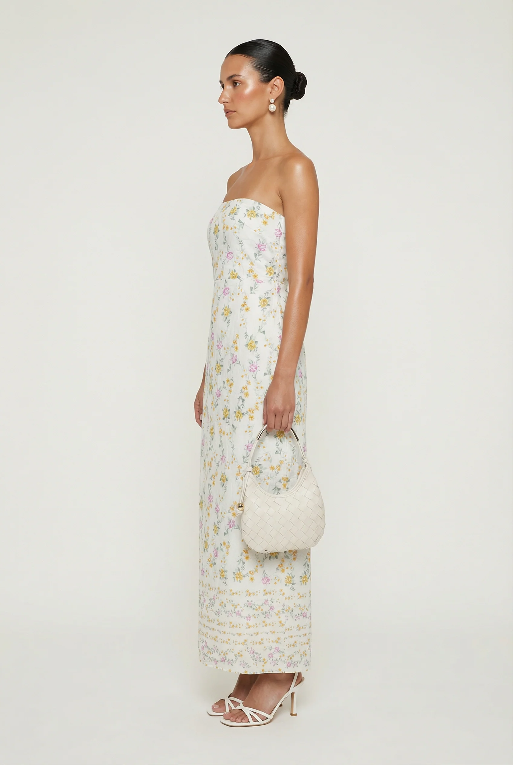 Via Flora Strapless Dress - Image 3
