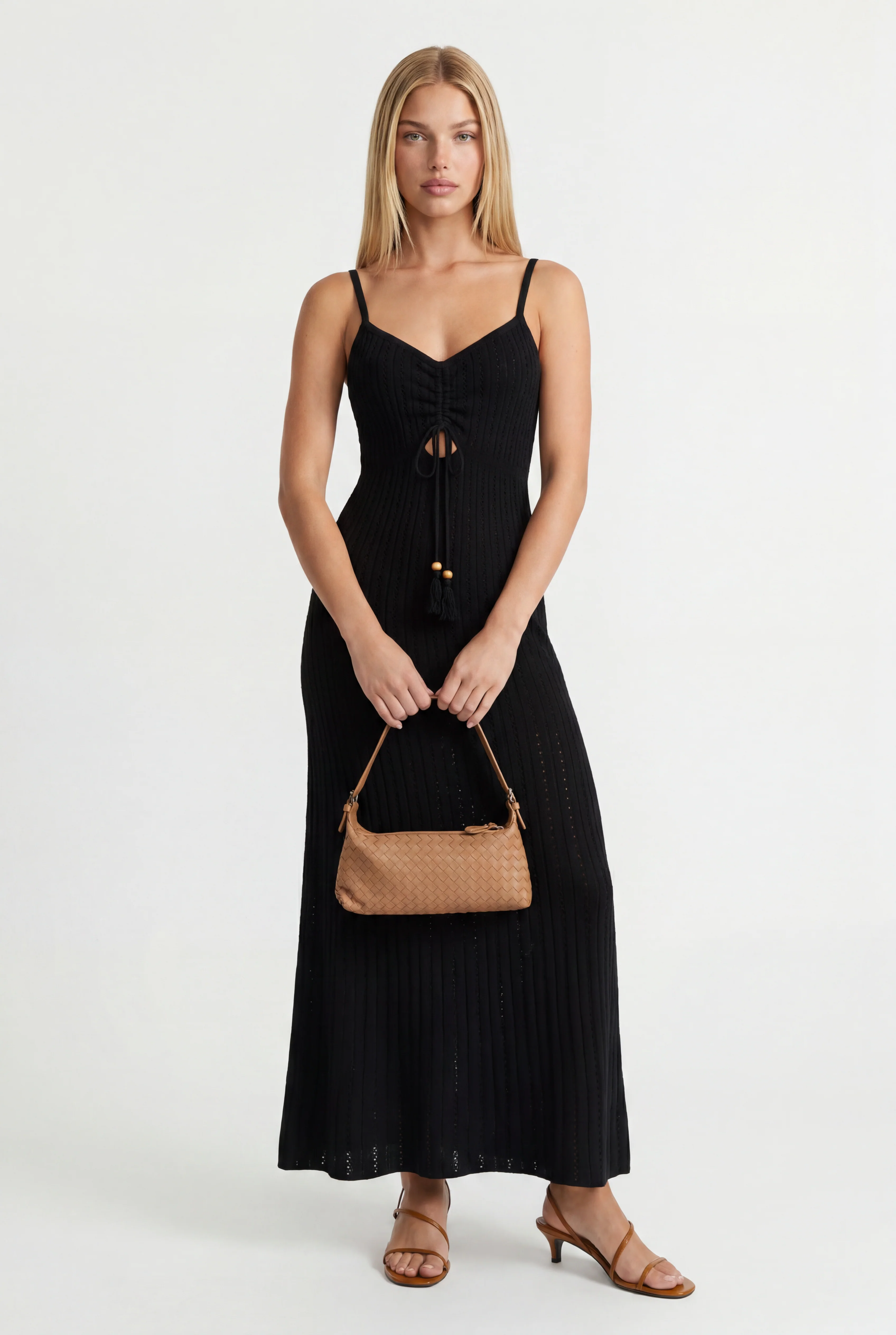 Audrey Woven Shoulder Bag - Image 2